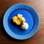 TENBAR - フレンチトーストの天ぷら バニラアイス添え