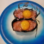 回転寿司すノ家 - うずら鉄火