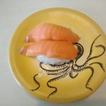 回転寿司すノ家 - サーモン