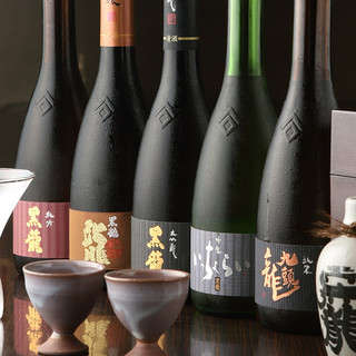 Exquisite sake from Fukui, the sake producer! We also offer limited edition sake that you can't taste anywhere else ◎