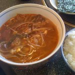 焼肉清水苑 - ユッケジャンスープ