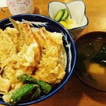 船宿 屋形船 網長 - 上天丼 1,200円