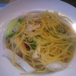 Cucina Italiana nico luce - ヤリイカと春キャベツのペペロンチーニ