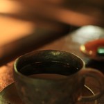 丁寧に淹れられた珈琲