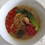 ラーメンなり屋 - 汁あり なり坦々のアップ