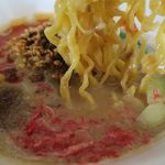 ラーメンなり屋 - 汁あり なり坦々の麺