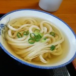 手打麺や 大島 - 今日は冷かけにしました。完汁でした。