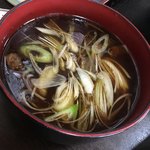 腕打 そばの館 えん野 - けんちん汁