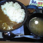 吉野家 - 2011/05/05　こく旨カレーとみそ汁　計380円