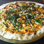 Fujondaininguyuuan - ピザランチ(タラコのピザ)