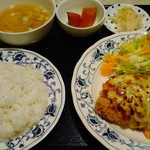大野屋 - ポークイタリア風チーズ焼き