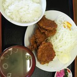 ニコニコ亭 - ソースカツ定食￥690