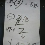 ニコニコ亭 - ごちそうさまでした