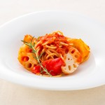 オールデイダイニング セリーナ - 根菜のラタトゥイユ風淡路島生パスタ