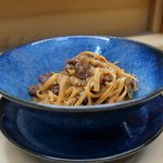 家庭料理 小川 - 牛肉しょうが煮