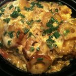 炉ばた肥後ちゃぼ - カツ丼（拡大）