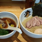 中華そば 満鶏軒 - 特製鴨中華つけそば（醤油）（1150円）