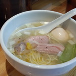 中華そば 満鶏軒 - 味玉鴨中華そば（塩）（950円）