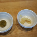 中華そば 満鶏軒 - 柚子胡椒＆生姜