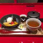 イッピン カフェ - クリームあんみつ 2017/02/10