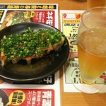 味噌と餃子 青源  - ネギ味噌焼餃子