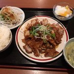 台湾料理 六順園 - 油淋鶏ランチ