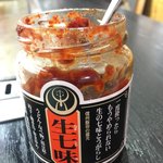 鉄板焼 こころ - 美味しいから追加で。お好み焼きにも塗りました