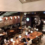 スターバックス・コーヒー - エスカレーターから見下ろした所