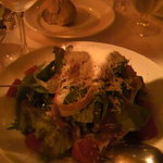 トラットリア タンタボッカ - 生ハムとパルミジャーノチーズのサラダ