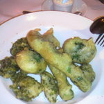 トラットリア タンタボッカ - 花ズッキーニのフリット