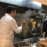 Japanese Soba Noodles 蔦 - 大西店主は不定期ながら現場復帰しました。