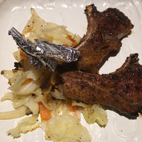 炉端焼レストラン 志古津 - 骨付きラム
