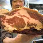 清加和 - これが自家製生ハムです。