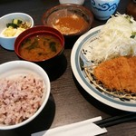 とんかつ 濵かつ - ロースかつ定食【2018.5】