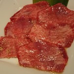 焼肉なべしま - なべしまセット 上タン塩