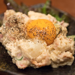 やきとんうまいもん横丁 まるたか - 2018.4 ポテトサラダ（303円）