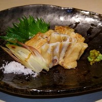 炭火割烹 大嶋 - 煮穴子の炙り焼き