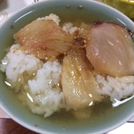 お茶漬けにしました