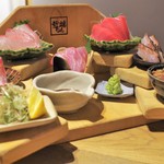 福岡 炉端もん - 刺身盛り合わせ