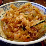 味奈登庵  - かき揚げ丼