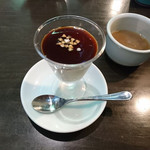 手打ち蕎麦 銀杏 - デザートは、冷たいぜんざい　2018.4