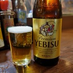 炭火焼 みや澤 - ヱビス瓶