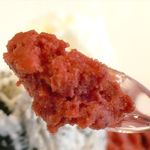 ミルキッシモ - ハスカップジェラートは、ベリーのような酸味と甘味が効いて後味さっぱり！