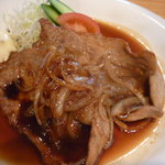 うち家 - 豚のしょうが焼アップ