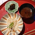 高辻 かもくら - 鯛の炊き込みご飯