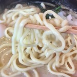 Machida Shouten - 麺の太さと茹で加減は、ちょうどよかったです♫