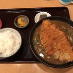 手打ちうどん吉野 - カツカレー定食の全貌