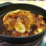 Teppan Omurice Yoshizuyataiheitoten - デミソース