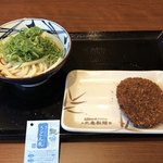 丸亀製麺 三宮店 - 本日の朝食