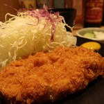 かつ竹 - 上ロースカツ定食1800円